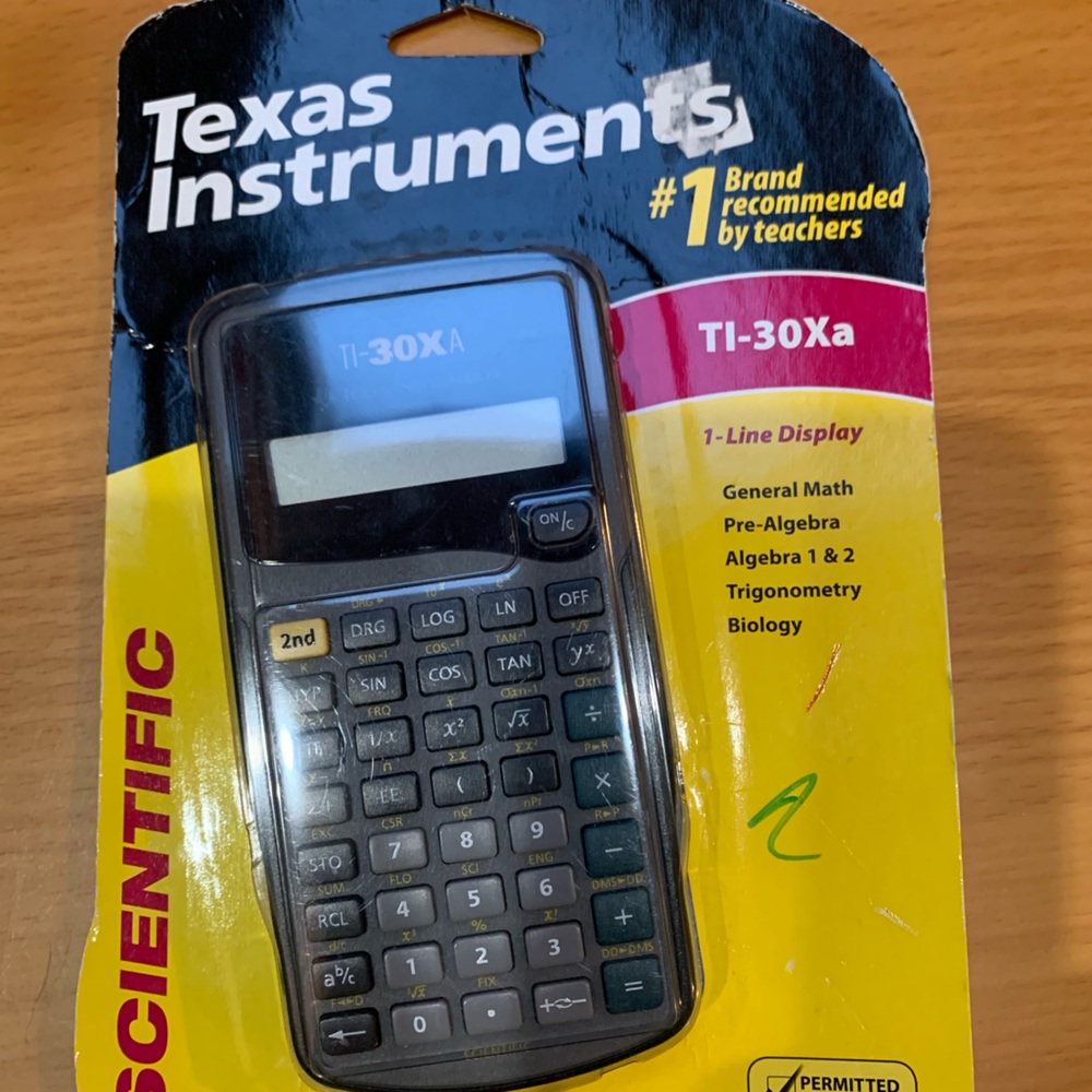 Texas Instruments TI-30xa New In Box